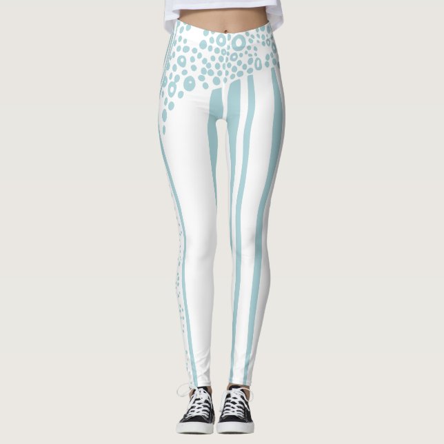 Leggings débit biologique moderne rustique (Devant)