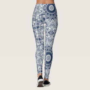 Leggings Décor dentelé