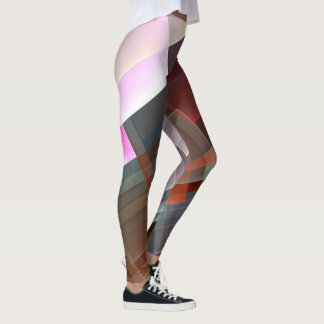 Leggings Décoration géométrique Abstraite