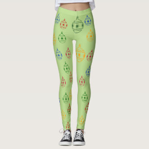 Leggings - Décorations d'arbres de Noël