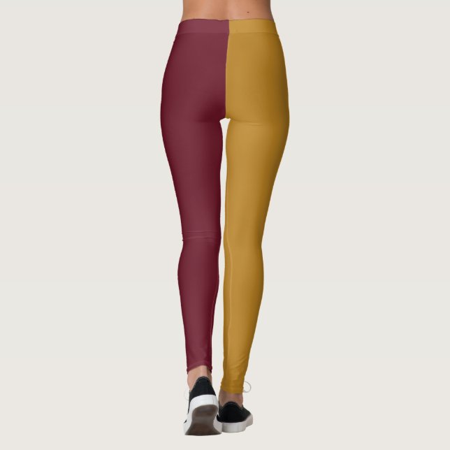 Leggings  Decorative Half And Half  (Dos)