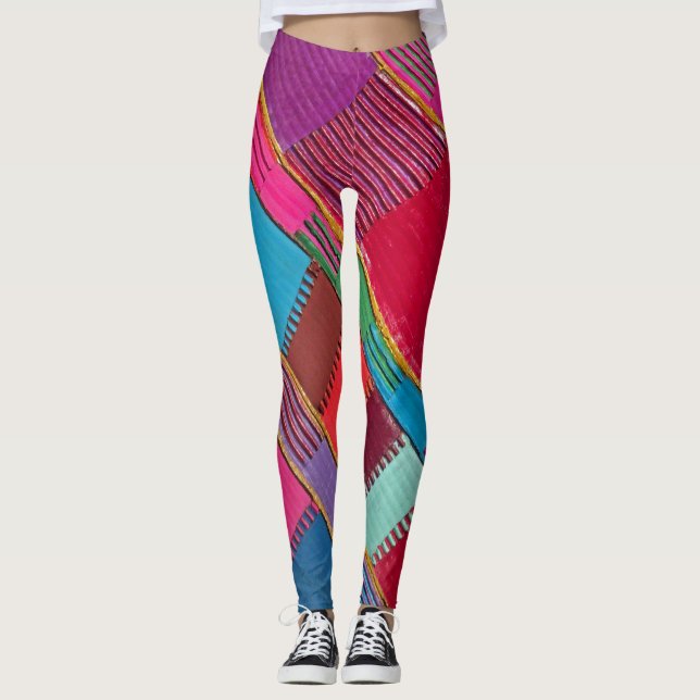 Leggings Découpe chromatique (Devant)