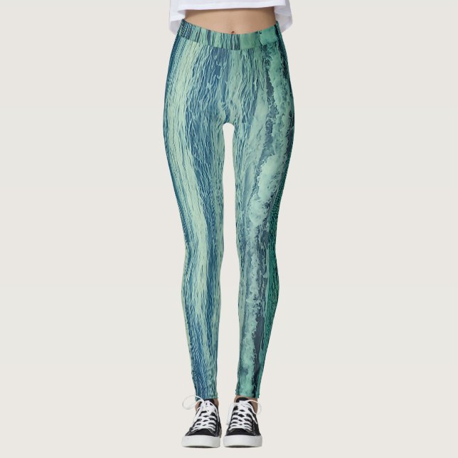 Leggings Deep Blue Sea (Devant)