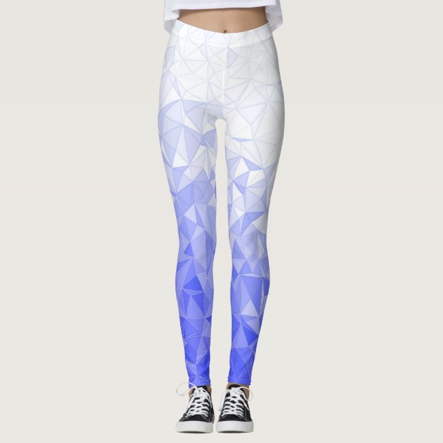 Leggings Dégradé bleu (Devant)