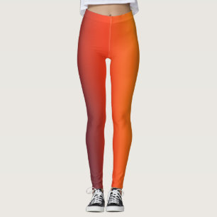 Leggings Dégradé de feu