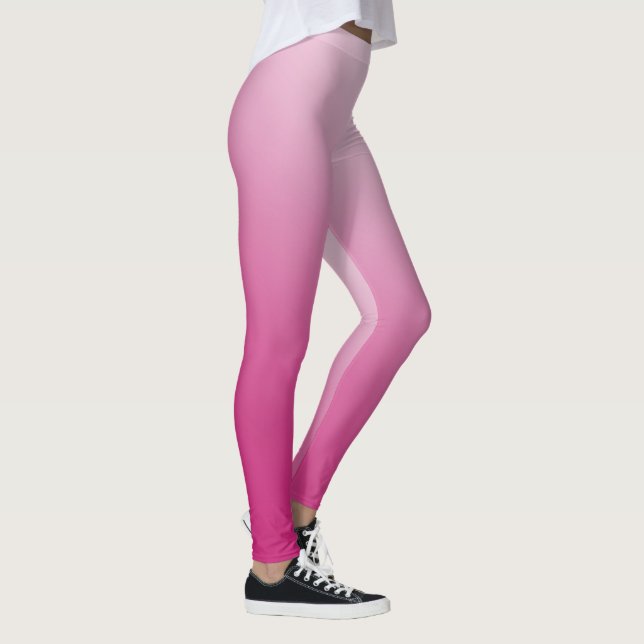 Leggings Dégradé rose chaud (Droite)