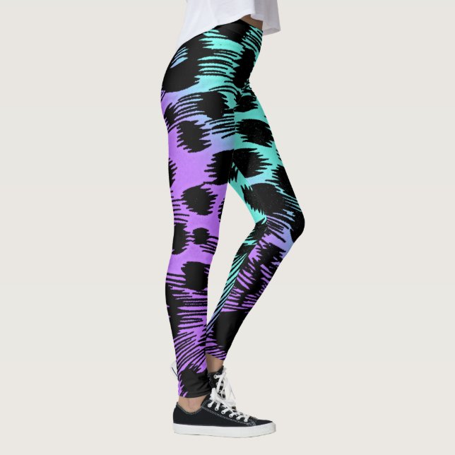 Leggings Dégradé sauvage (Droite)