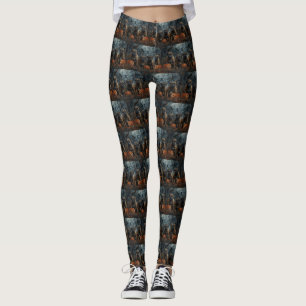Leggings Délice de nuit d'Halloween pour chien Bullmastiff