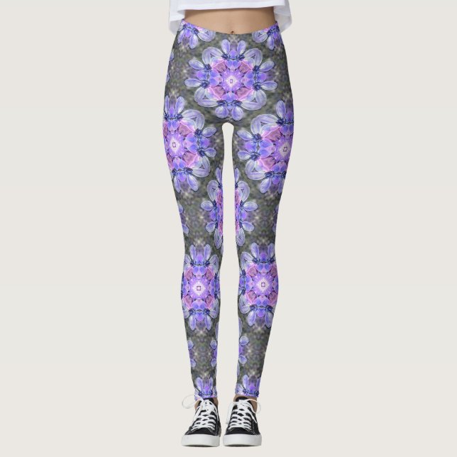 Leggings Délicieux Lavande... (Devant)