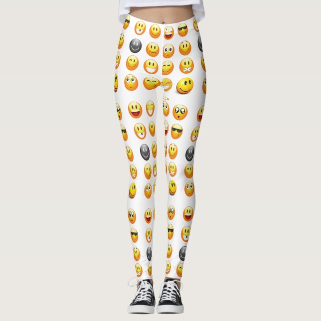 leggings d'émojis (Devant)