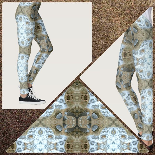 Leggings Dentelle fausse inspirée de la nature (Créateur téléchargé)
