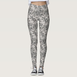 Leggings Dentelle noire