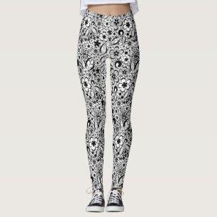 Leggings Dentelle noire