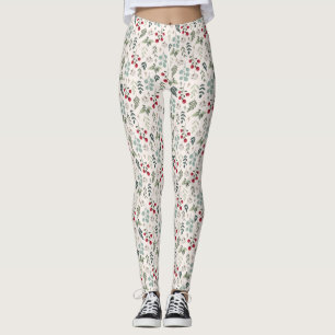 Leggings d'entraînement sportif floral