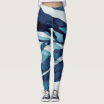 Leggings Dérive bleue I<br><div class="desc">Blue Drift I par Annie Warren</div>