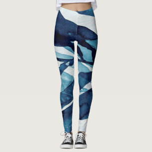 Leggings Dérive bleue I