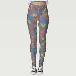 Leggings Dérive de pigment velouté