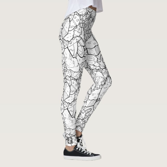 Leggings Des guêtres plus sauvages 2019 de bête - Cate (Droite)