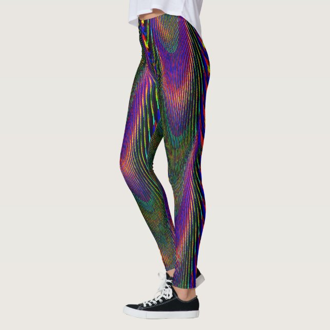 Leggings Des moments de plaisir psychédélique...... (Gauche)