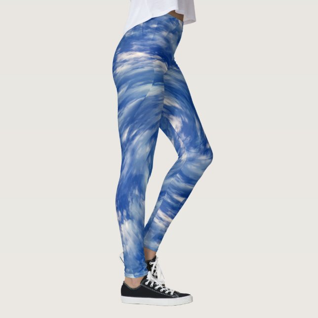Leggings Des nuages qui tourbillonnent...... (Droite)