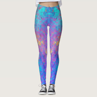 Leggings des pattes d'écailles de dragon.