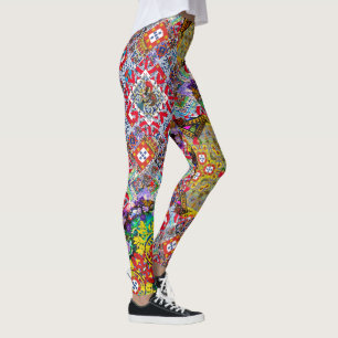 Leggings Design d'art populaire portugais