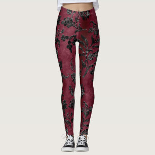 Leggings Design de la série Black Velvet 1