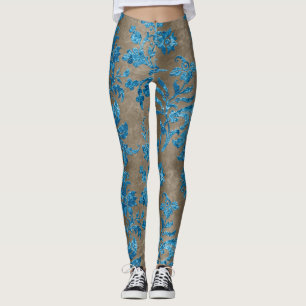 Leggings Design de la série Blue Velvet 3