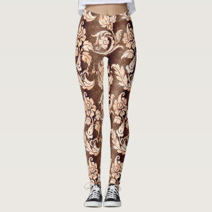 Leggings Design de la série Velvet Champagne 7
