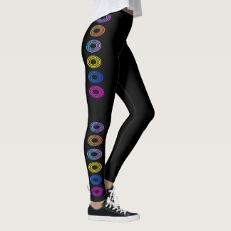 Leggings Design de Miami Circles