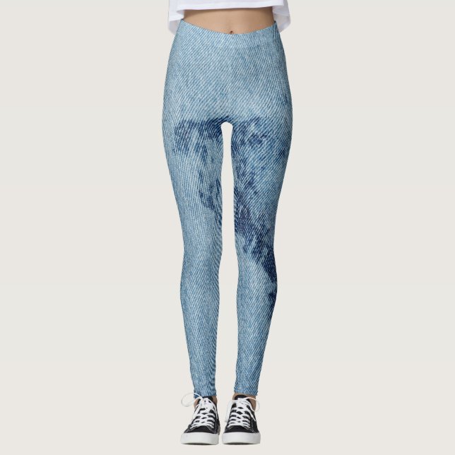 Leggings Design Denim Washed #9 @ Emporio Moffa (Devant)