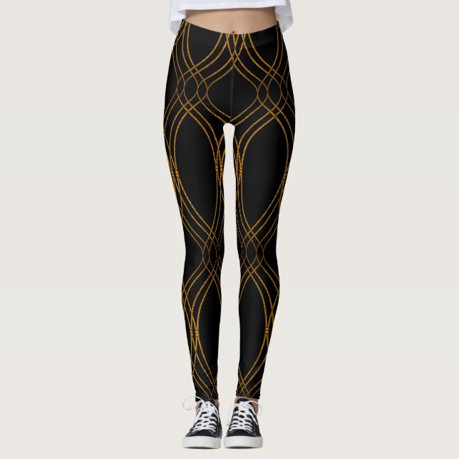Leggings Design élégant et luxueux (Devant)