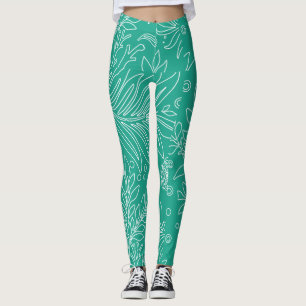 Leggings Design floral 34
