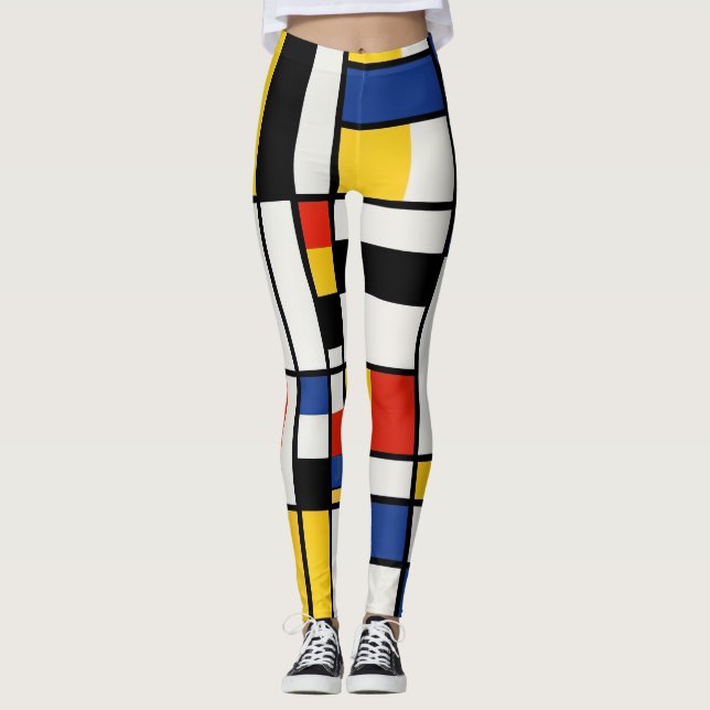 Leggings Design moderne Bauhaus 04 Parfait Pour (Devant)
