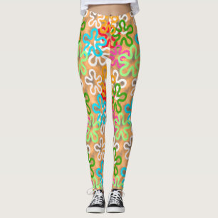 Leggings Design Motif africain Ankara