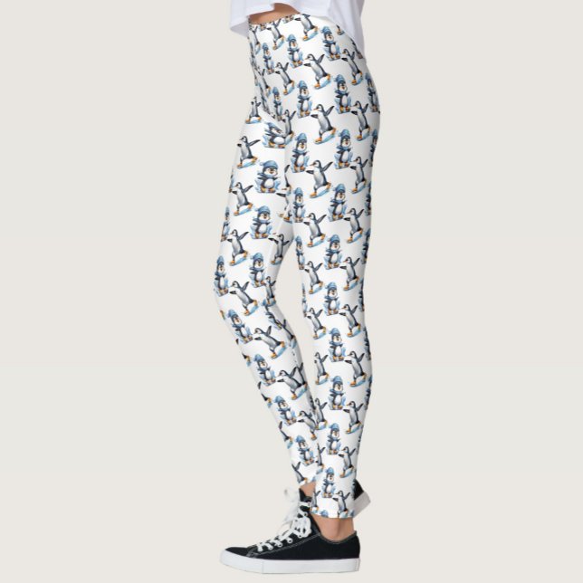 Leggings Design Motif de pingouins (Créateur téléchargé)