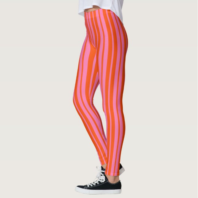 Leggings Design Motif Orange Rose (Créateur téléchargé)