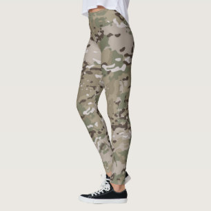Leggings Dessert Camping Chasseurs Camo Aveugle Cute Camouf