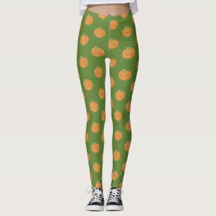 Leggings Dessin de citrouille
