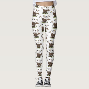 Leggings Dessin de l'humour vautours drôle