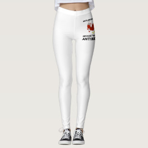 LEGGINGS DESSIN HUMORISTIQUE SUR LA SANTÉ DES FOURMIS ET LE