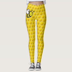 Leggings Dessin sur les abeilles