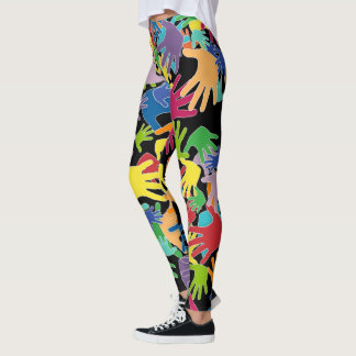 Leggings Dessins animés colorés et magnifiques sur toutes l