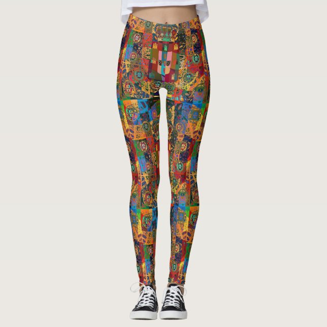 Leggings dessins portugais (Devant)