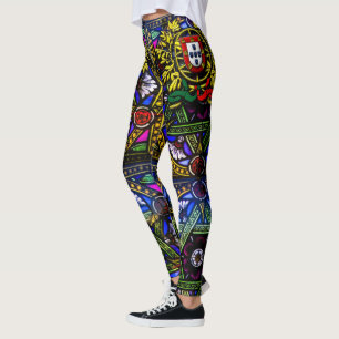 Leggings dessins portugais