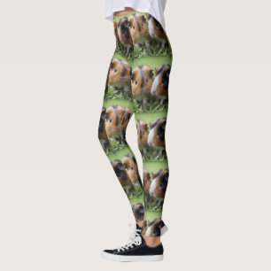 Leggings Deux bébés cochons de Guinée Tortoiseshell,