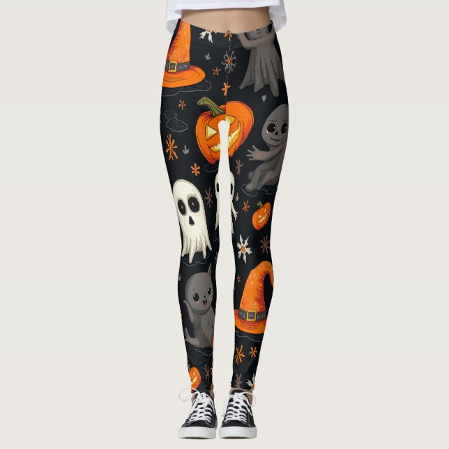 leggings d'halloween (Devant)