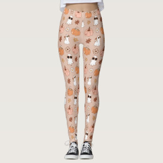 Leggings d'Halloween Super rétro