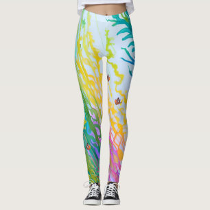 Leggings d'herbe marine
