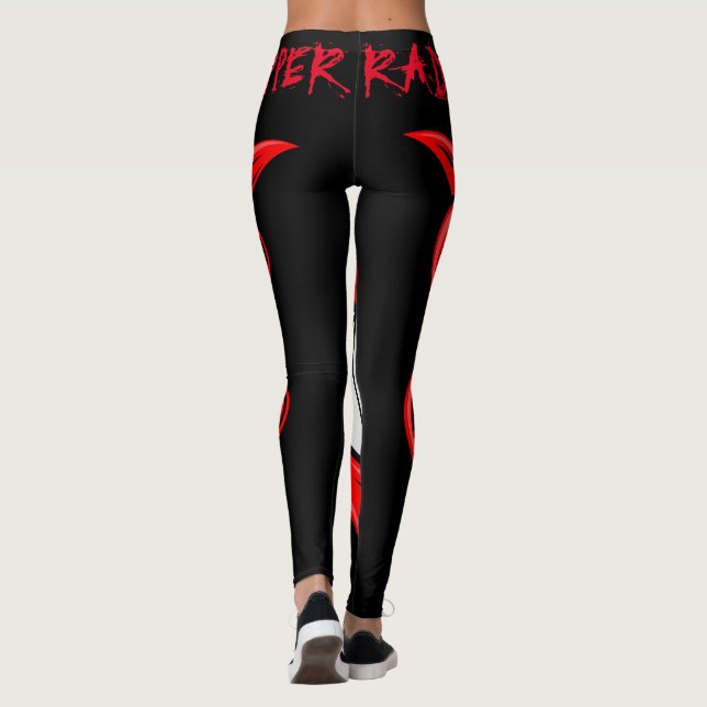LEGGINGS DIABLE PAR RADIO DE RIPPER (Dos)